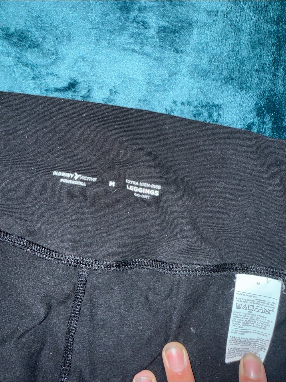 Juniors Med Old Navy Black Leggings